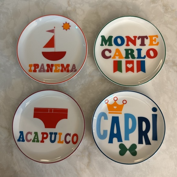 Vintage Jonathan Adler Coaster Set - Picture 3 of 6